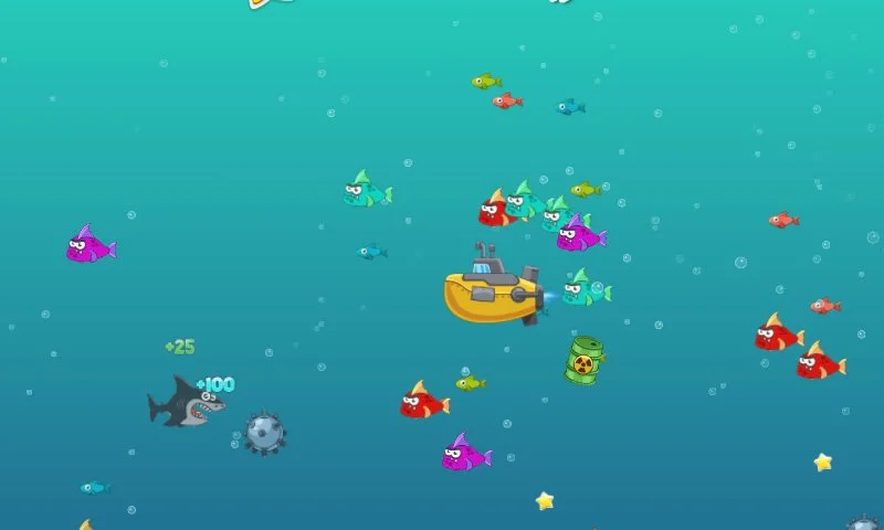 Mad Shark HTML 5 Game